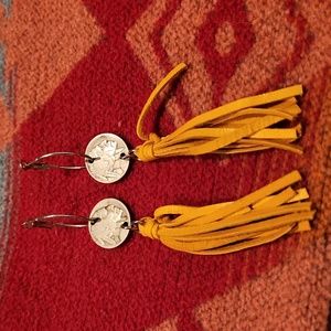 Buffalo Nickle earrings